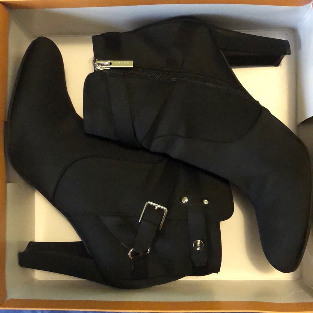 Black booties